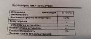 Мезо-термофільна закваска MST - 4 LACTOFERM